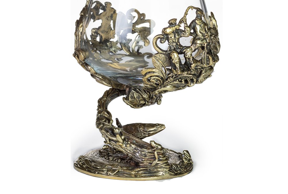 Бокалы "Рыбалка Элит" 6шт (Щука, Лещ, Стерлядь, Жерех, Сом, Судак)