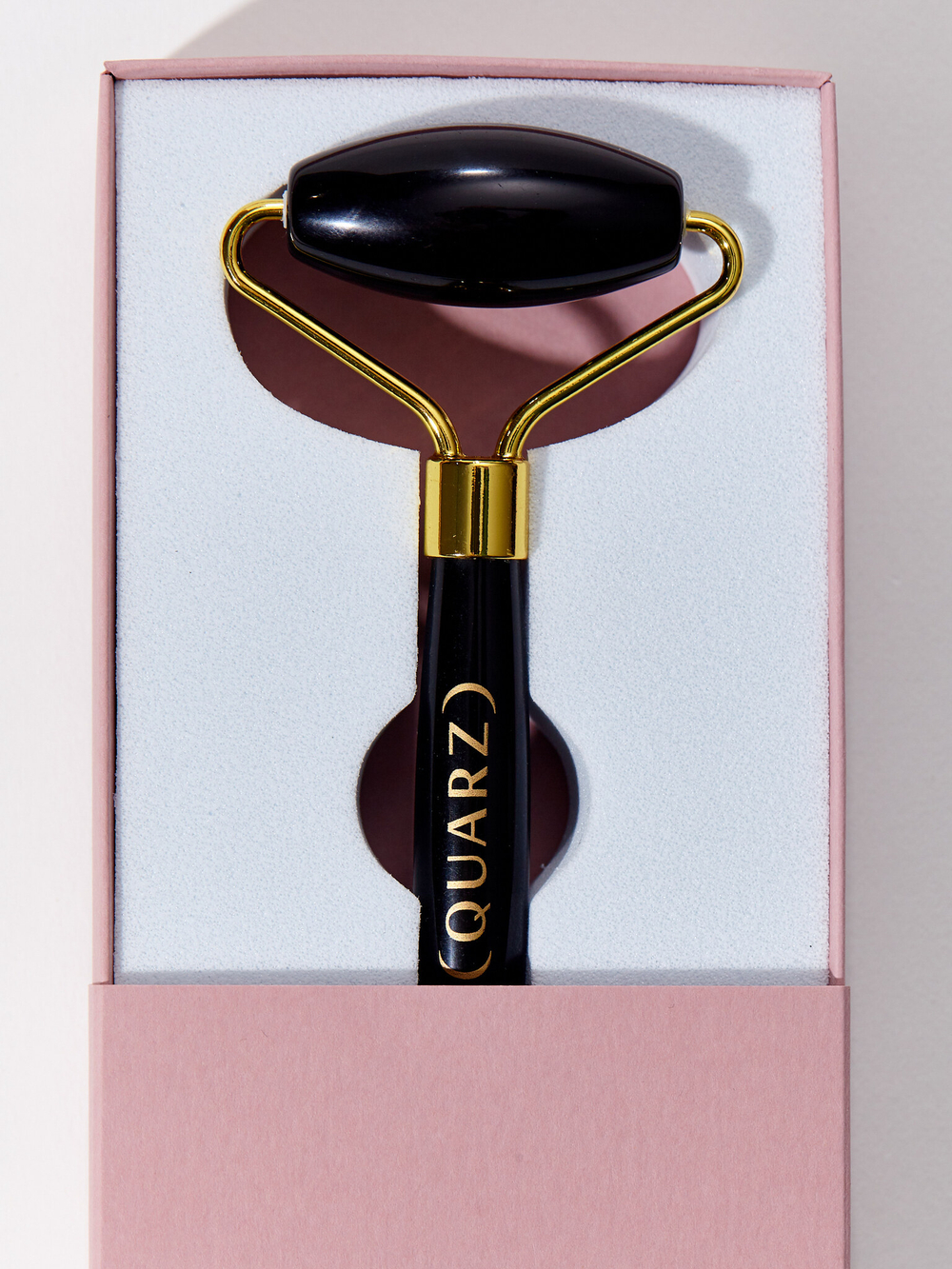 Роллер из черного обсидиана