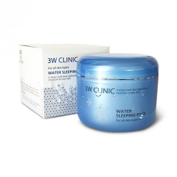 3W Clinic Water Sleeping Pack увлажняющая ночная маска для лица