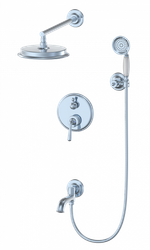 Душевая система встраиваемая WONZON & WOGHAND STEAM, Хром (WW-88939008-CR)