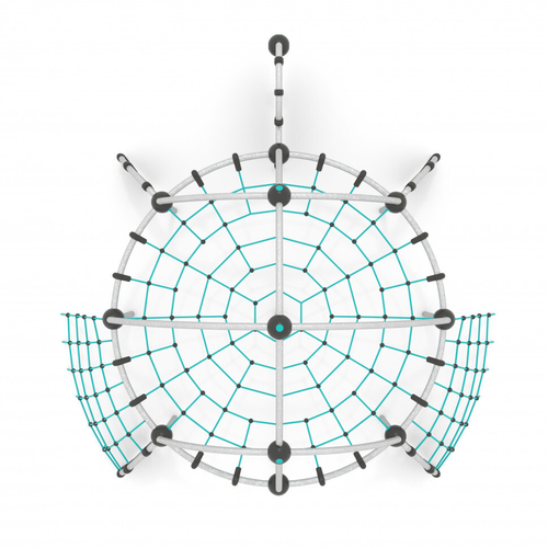 Канатный игровой комплекс «‎Черепаха» (ДВ0503)