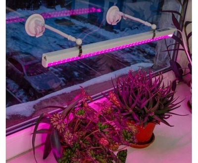 Подставка для фитолампы держатель на присоске для серии ULI-P, 2 шт. по 20 см