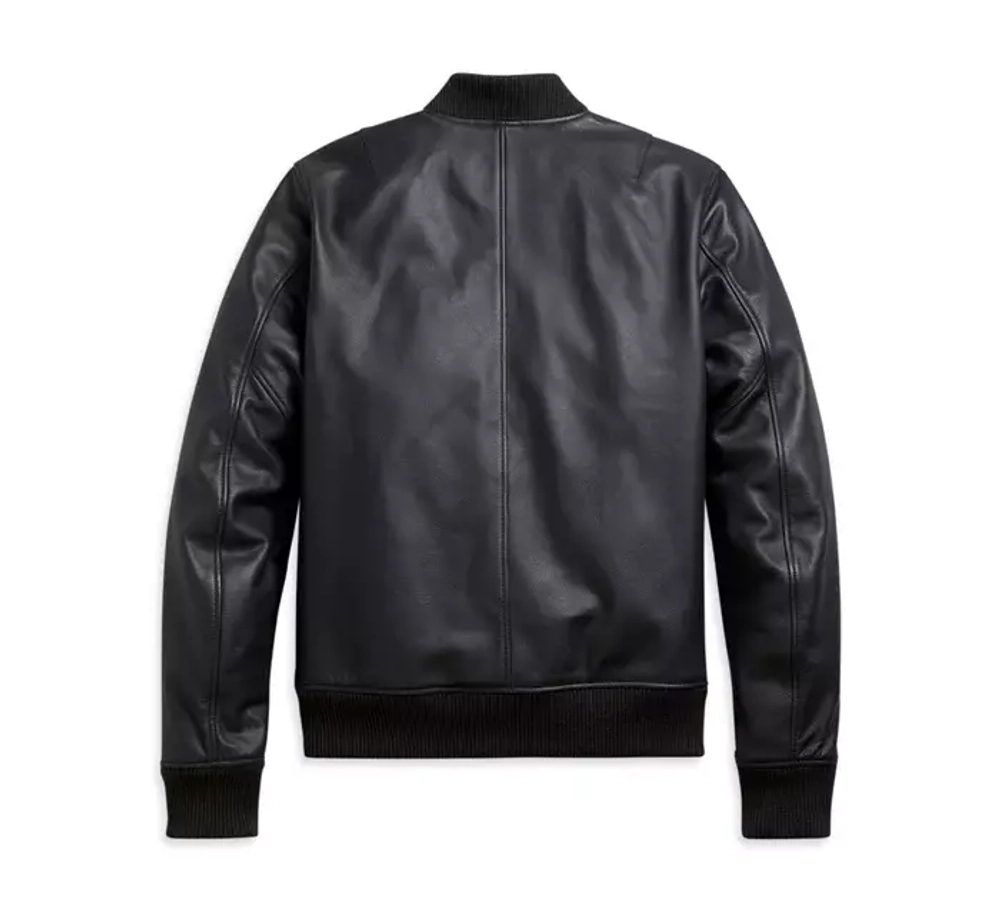 Бомбер Leather Bomber Functional Harley-Davidson