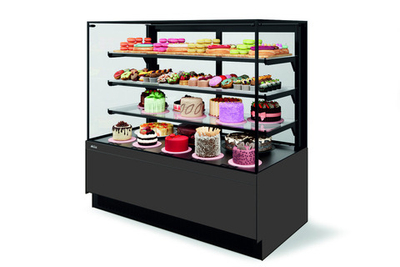 Витрина Кондитерская Vete Ii Kub Lux 90 Серый Мат./Металлик/Крашенная (Вк269 (285-528))