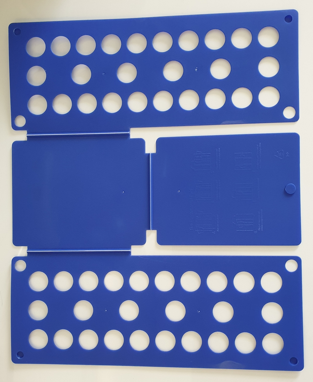 Складыватель рубашек и футболок. Синий  L