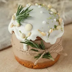 Кулич «Царский» на закваске с жасмином / 500 гр Кулич «Царский» на закваске с жасмином / 500 гр