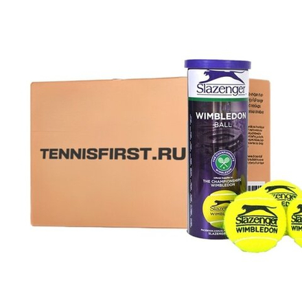 Мячи для тенниса для всех покрытий SLAZENGER WIMBLEDON ULTRA VIS 72