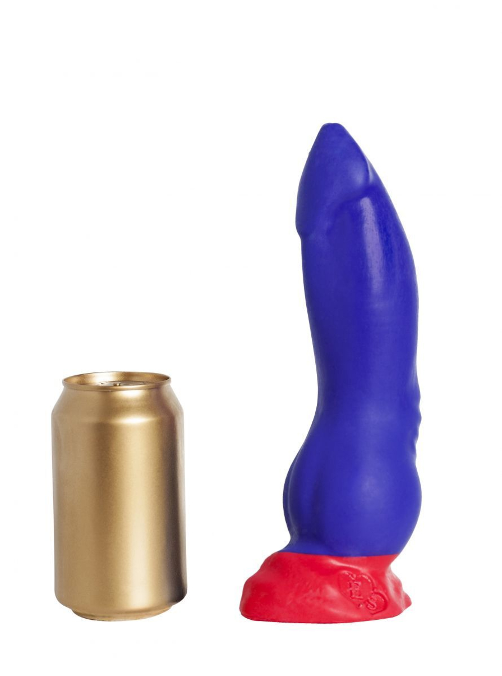 Синий фаллоимитатор Номус Medium - 24 см.