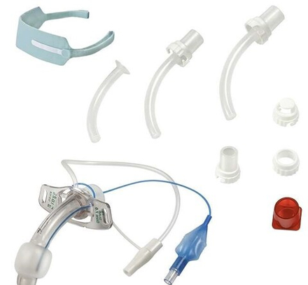 Трубка KAN канюлированная трахеостомическая с аспирационным просветом, набор