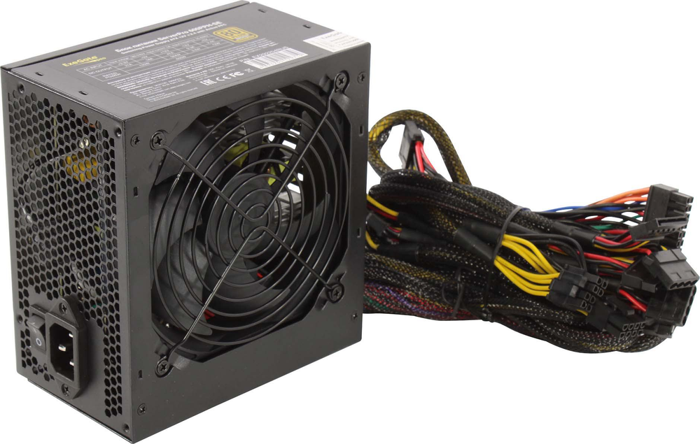 Блок питания 600W ExeGate ServerPRO 600PPH-SE &lt;EX292204RUS&gt; (24+4x4+2x6/8пин)