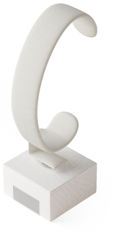 Подставка для часов/кубик/скоба 20 мм./Н-120 мм./ф.№1 (ПЭТ карман)