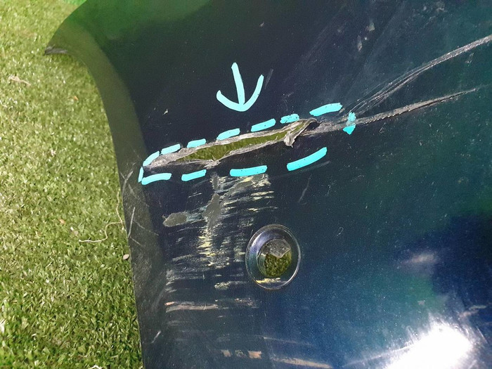 Бампер задний Mercedes GLE C292 (2015-2019) AMG