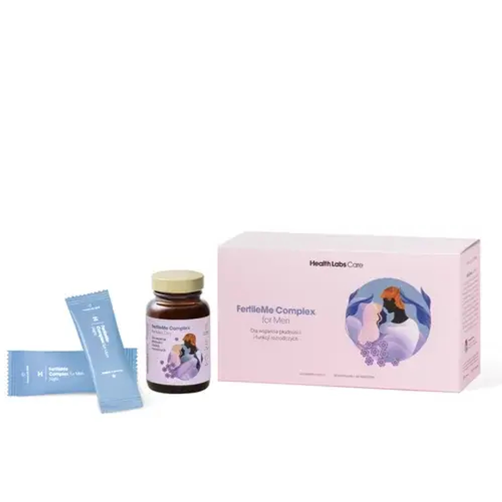 Диетическая добавка FertileMe Complex For Men, 30 капсул + 30 саше