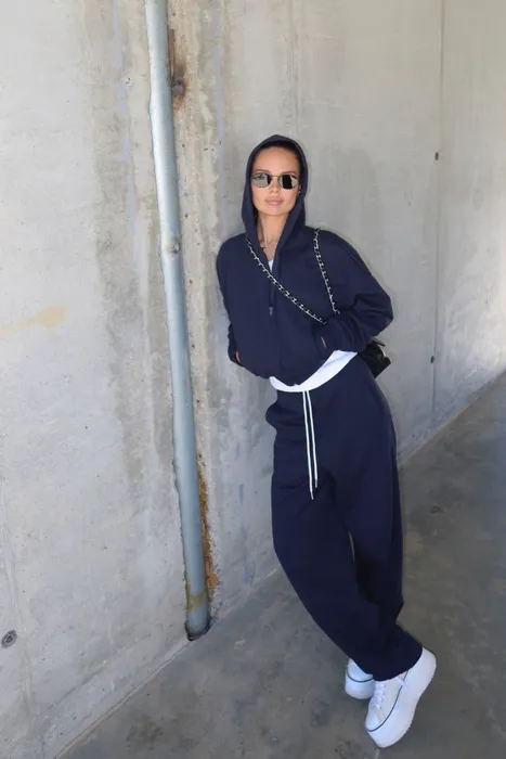 zip-худи, navy blue