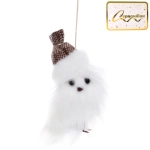 Подвеска «Новогодняя совушка» 10 см, Коричневый (микс дизайнов)