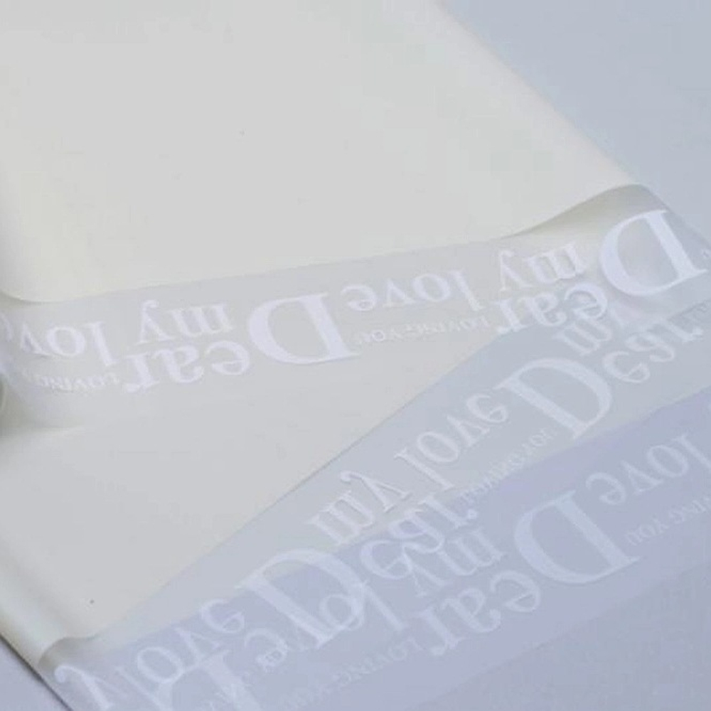 Пленка матовая "Газета" 60см*10м