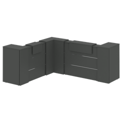 Onix Ресепшн O.R-K-33 Антрацит 2607*3007*1187