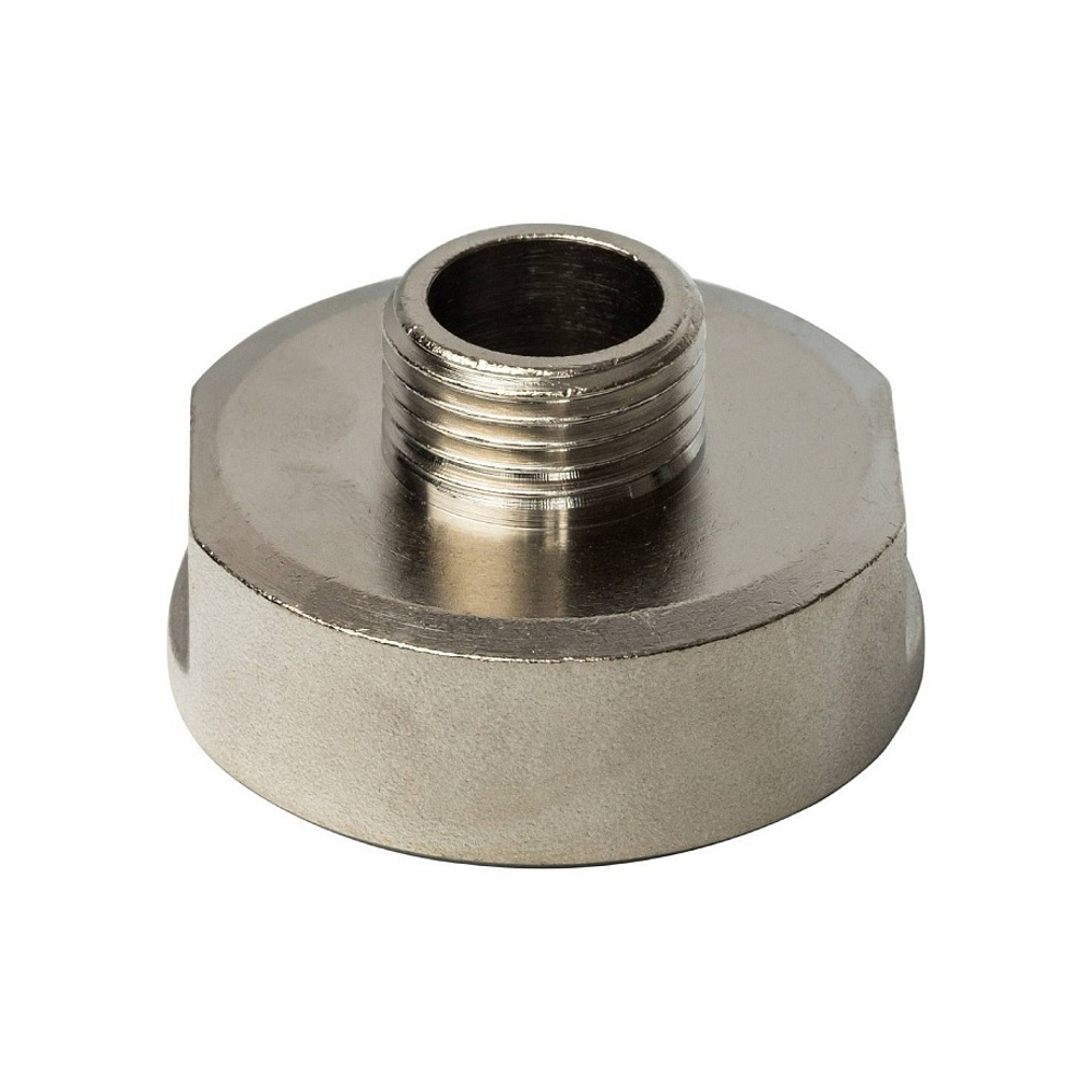 Переход с внутренней резьбы на наружную STOUT SFT 0008 - 1"1/4 x 1/2" (латунь никелированная)