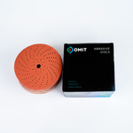 OMIT S680 Абразивный круг на бумажной основе 150мм 68017 P320 ОРАНЖЕВЫЙ с мультипылеотводом