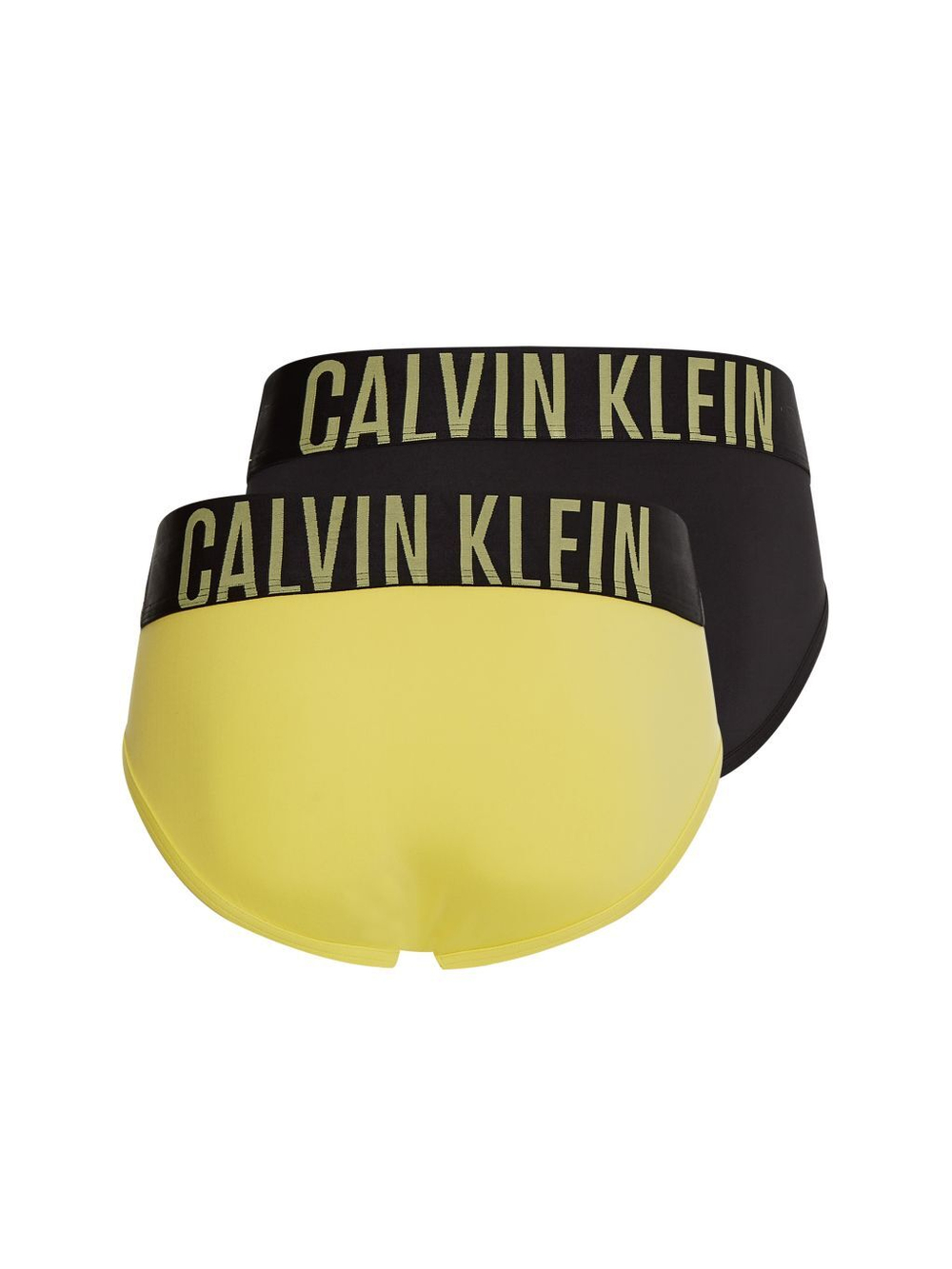 Мужские спортивные боксеры Calvin Klein Intense Power Hip Brief 2P - black/mesquite lime