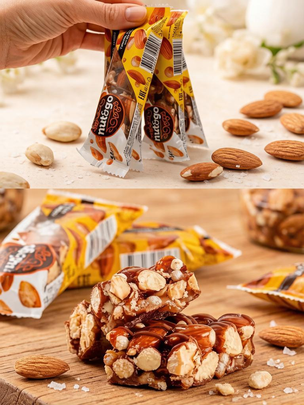 Батончик Nut&Go Миндаль 34г