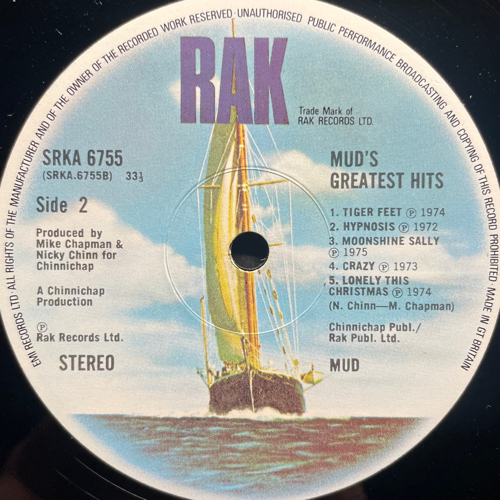 Mud – Mud's Greatest Hits (Англия 1975г.)