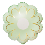 ЦветокРомашка зеленая с золотом