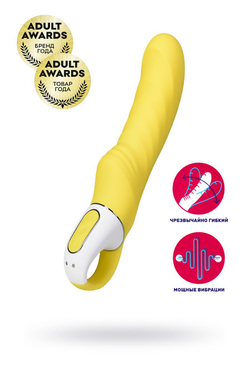 Нереалистичный вибратор Satisfyer Vibes Yummy Sunshine