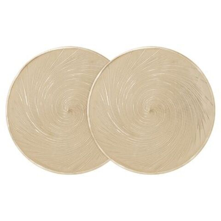 НАБОР ПОДСТАНОВОЧНЫХ САЛФЕТОК ИЗ 2 ШТ., ДИАМЕТР 38 СМ