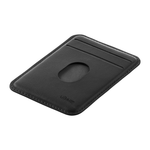 Кожаный чехол-бумажник MagSafe uBear Split Geo Гибридный картхолдер из полиуретановой кожи. Работает с приложением Apple «Локатор». Вмещает до четырёх карт