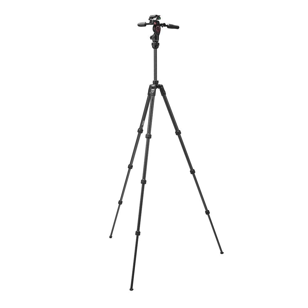Штатив с жидкостной 3D-головкой Manfrotto MKBFRTC4GTFB-3W Befree GT PRO 3-Way карбоновый с цанговыми