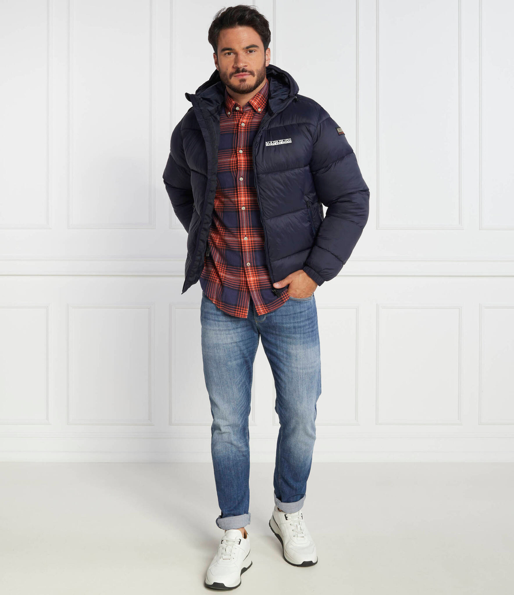 Куртка A-SUOMI H1 Napapijri - темно-синий(NP0A4GJE)