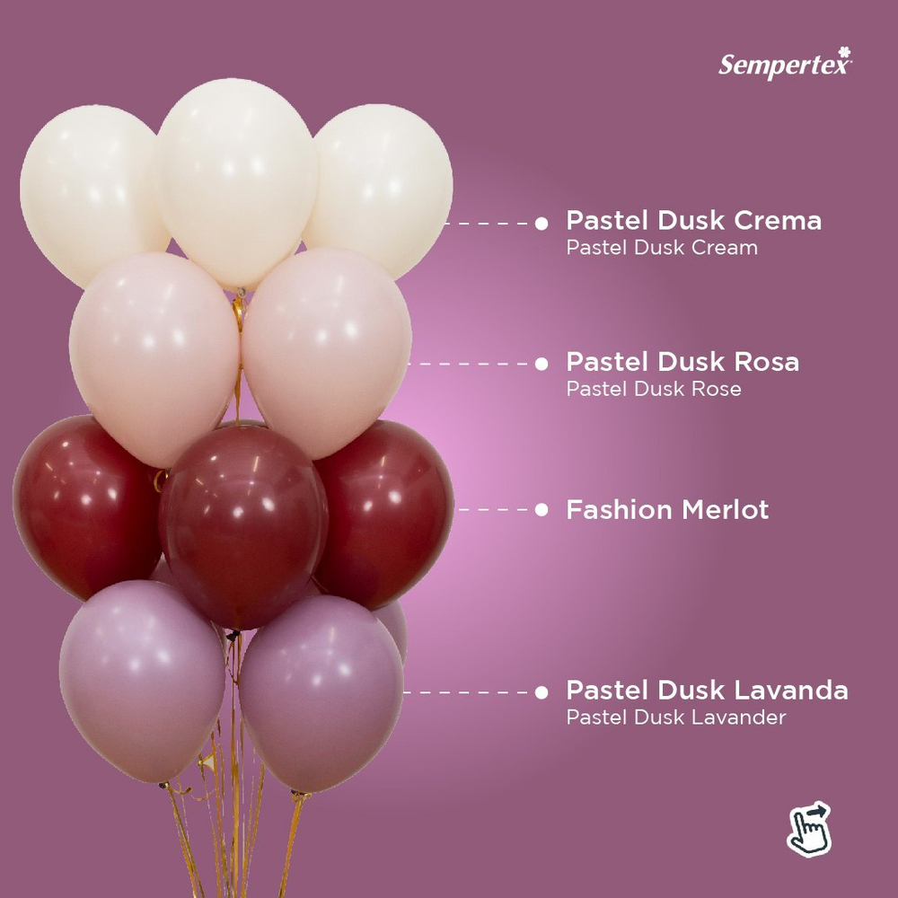 Шар 24" Кремовый пастель 107 Sp