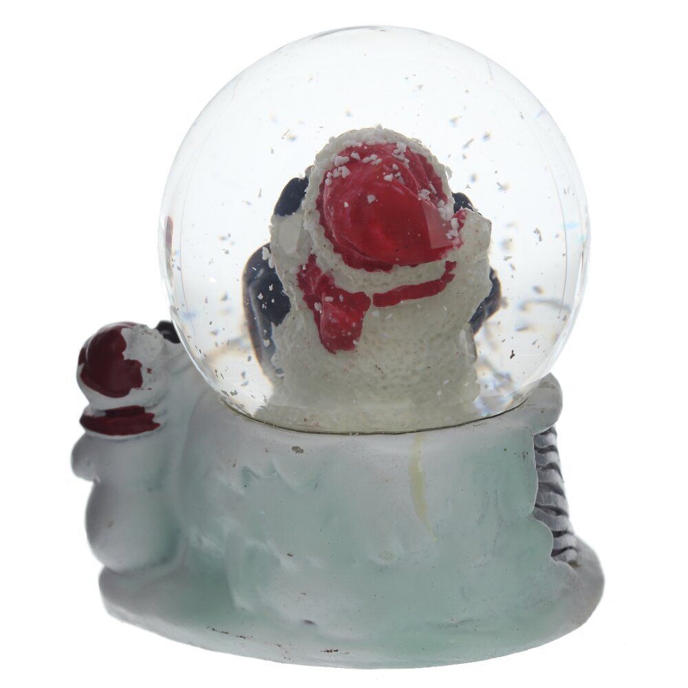 GAEM Фигурка декоративная "Снеговик" в стекл шаре, L5,5 W5 H6 см, 2в.