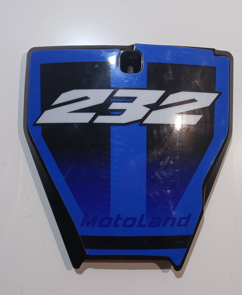 Пластик щиток передний (номерной) Мотоцикл XT300HS
