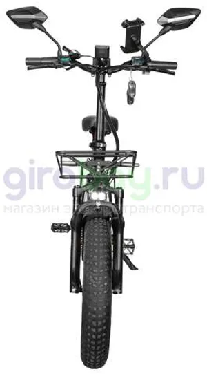 Электровелосипед Syccyba F10 Pro Dual 48V/23Ah (полный привод) - Салатовый обод фото №8