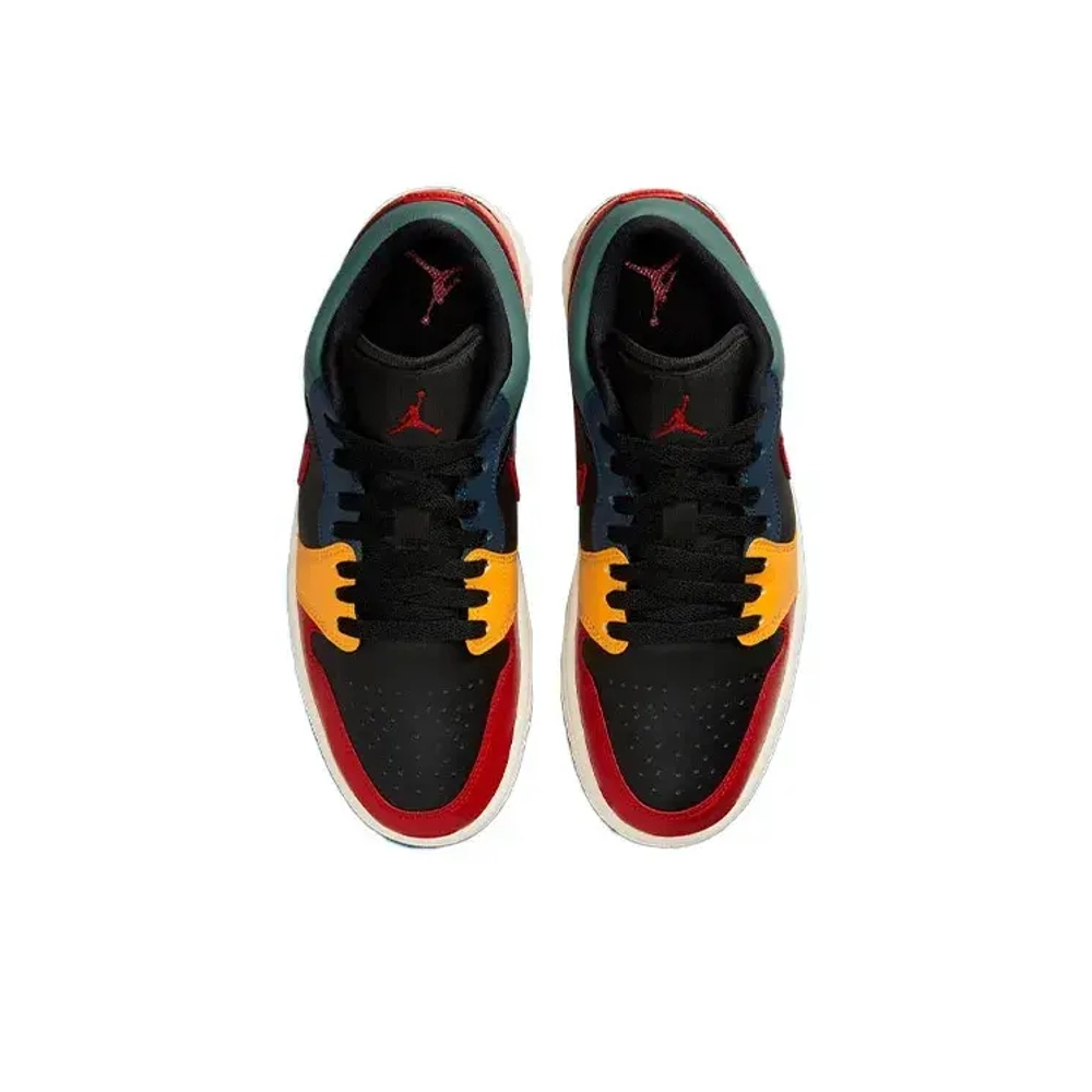 Женские кроссовки Air Jordan 1 Low SE 'Black Multi-Color' DN3739-060