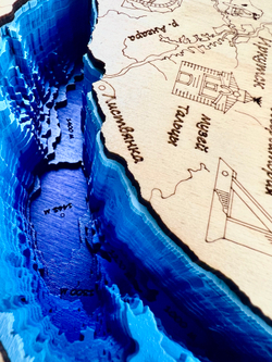 Картина Байкал большая