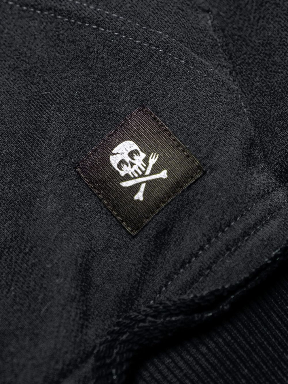 Толстовка Hardlunch Crew с коротким рукавом темно-серая