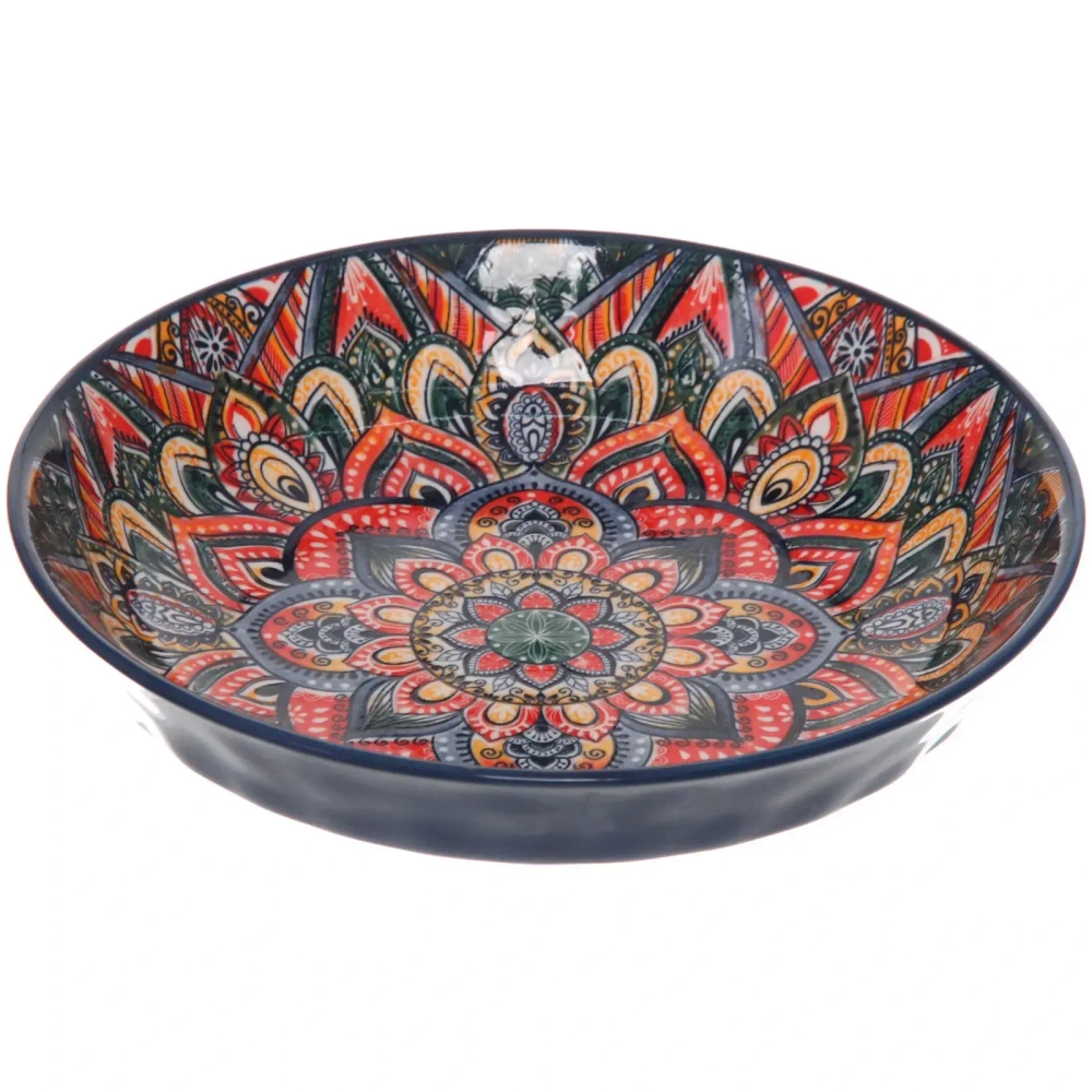 Тарелка керамическая «Марракеш» синяя 20,5*4,5см