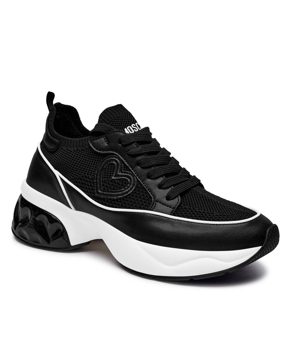 Кроссовки CRYSTAL60 Love Moschino - черный(JA15416G0LIYK)