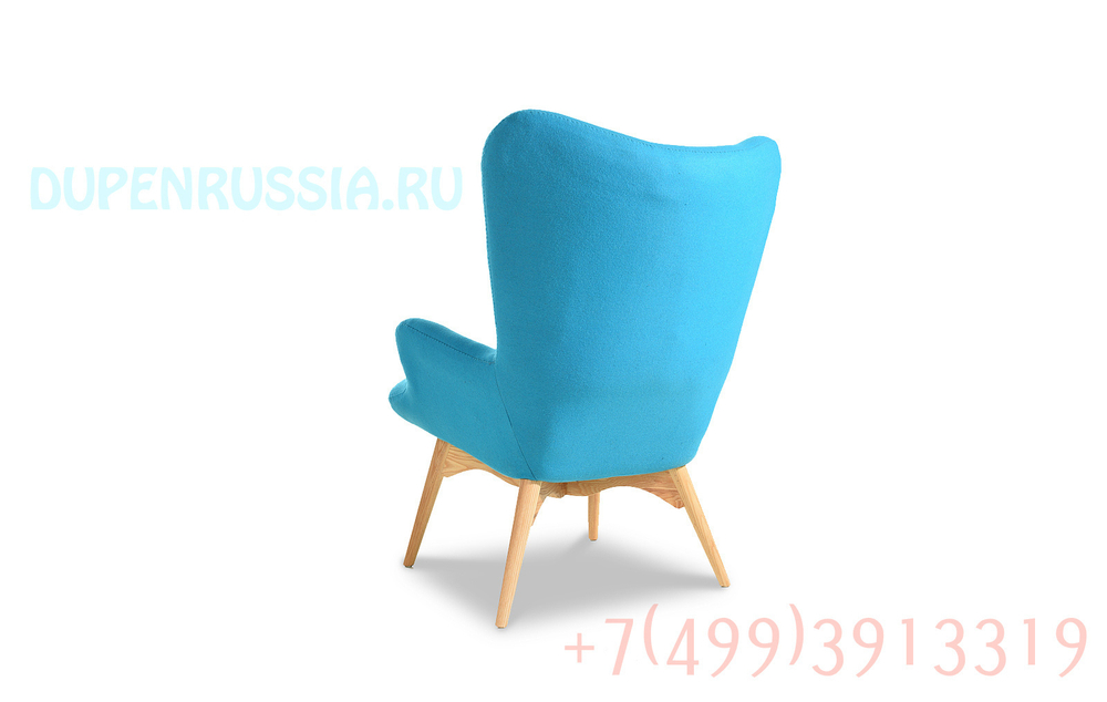 Кресло DC917 blue-голубое