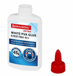 Клей ПВА 45г. УСИЛЕННАЯ ФОРМУЛА (BRAUBERG)