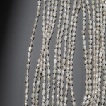 Жемчуг культивированный Кеши, белый, 3,5*6-7мм