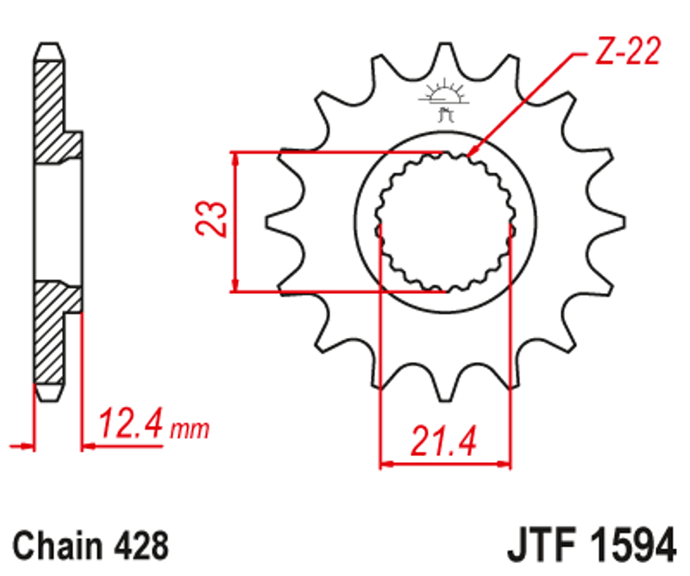 Звезда JTF1594.15