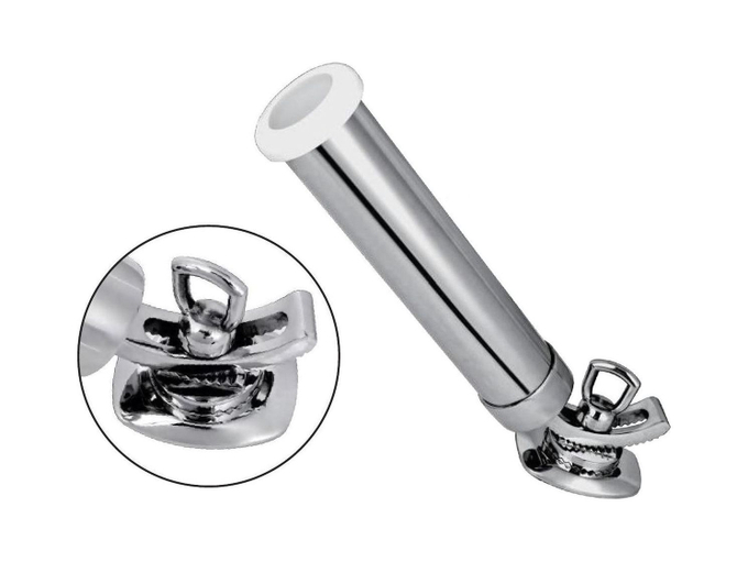 Держатель спиннинга с креплением к борту, нержавеющий, Marine Rocket