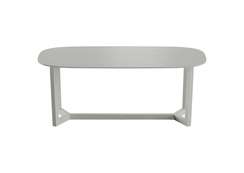 Стол обеденный Cross 2 200*95 см (светло-серый)