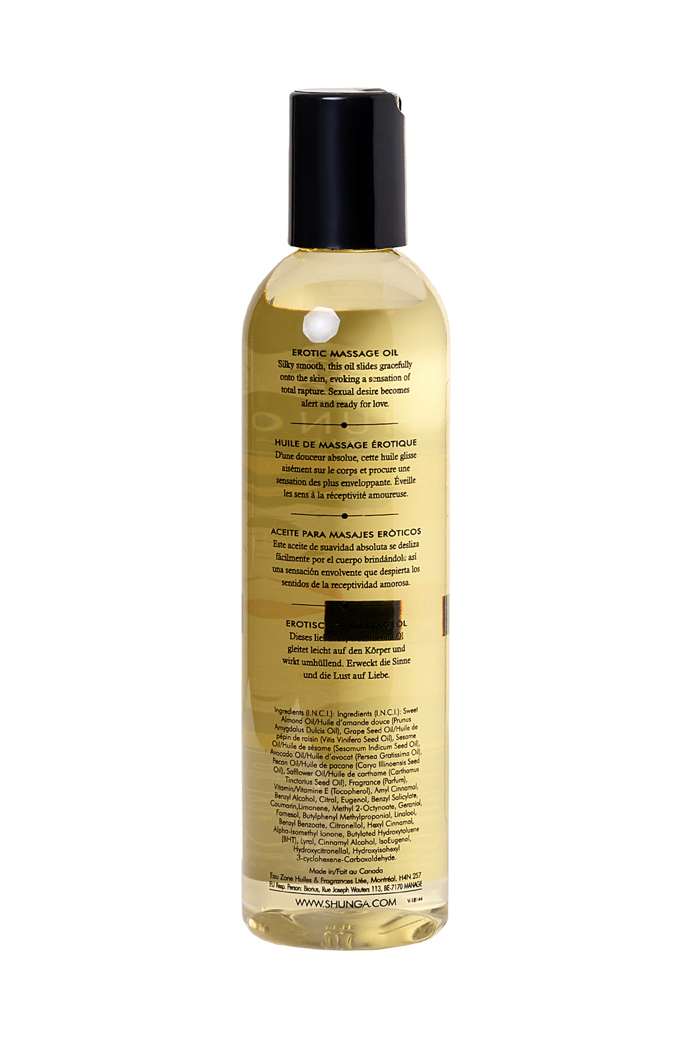 Масло массажное Shunga Азиатские нотки 240 мл