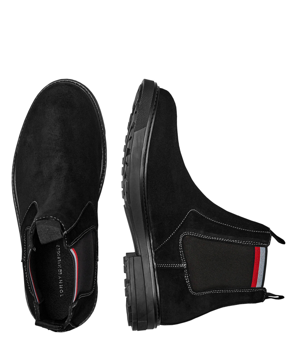 Кожаные челси CHELSEA Tommy Hilfiger - черный(FM0FM05191)