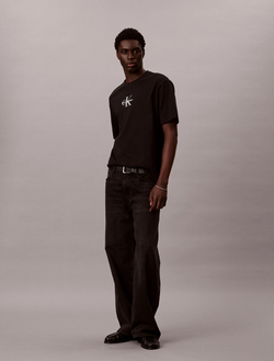 Футболка Calvin Klein Monologo Relaxed Tee Bright Black